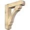 Ekena Millwork Olympic Craftsman Rough Sawn Bracket w/ Offset Brace, Douglas Fir, 8"W x 34"D x 38"H BKT0806X34X38OLY04RDF - alternate 1